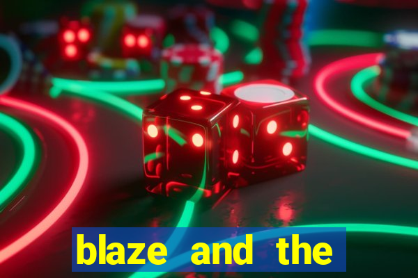 blaze and the monster machines logo font